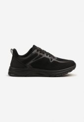Czarne Buty Sportowe Sneakersy z Geometrycznym Wzorem Odirina. Czarne buty sportowe casual Born2be, z aplikacjami, bez zapięcia. W wyprzedaży za 103.99 zł.