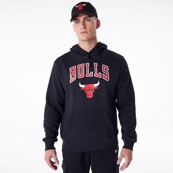 Bluza męska New Era NBA Regular Hoody Chicago Bulls. Czarne bluzy New Era, m, bez wzorów, bez kaptura. Za 339.99 zł.