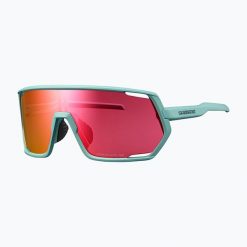 Okulary przeciwsłoneczne Shimano CE-TCNM2 Technium teal/ridescape road. Zielone okulary przeciwsłoneczne Shimano. Za 409.99 zł.