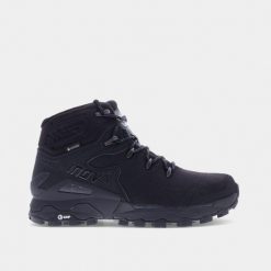 Buty trekkingowe męskie, Inov-8 Roclite Pro G 400 GTX V2. Czarne buty trekkingowe Inov-8, bez wzorów, z gumy, bez zapięcia. Za 649.99 zł.