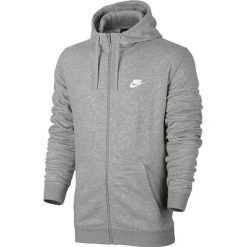Nike Bluza męska NSW Hoodie FZ 804391-063 - szara, rozmiar M. Bluzy bez kaptura marki Nike. Za 211.14 zł.