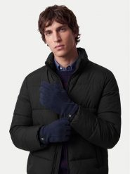 Beverly Hills Polo Club Rękawiczki CWBEO-BHPC-M6-011-AW26 Granatowy. Niebieskie rękawiczki Beverly Hills Polo Club, bez wzorów, z dzianiny. Za 49.99 zł.