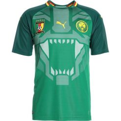 Puma FCF CAMEROON HOME REPLICA Tshirt z nadrukiem power green/june bug. T-shirty marki Puma. Za 379.00 zł.