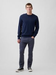 GAP Dżinsy - Slim fit - w kolorze niebieskim rozmiar: W34/L32. Niebieskie jeansy GAP, l. Za 154.95 zł.