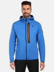 Kilpi Bluza "Okampos" w kolorze niebiesko-czarnym rozmiar: XL. Niebieskie bluzy Kilpi, xl, bez wzorów, z bawełny, bez kaptura. Za 161.07 zł.