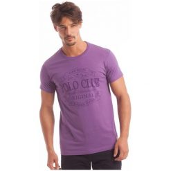 Polo Club C.H.A T-Shirt Męski L Fioletowy. Koszulki polo sportowe Polo Club C.H..A. Za 119.00 zł.