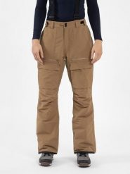 4F Spodnie narciarskie w kolorze jasnobrązowym rozmiar: S. Brązowe spodnie narciarskie i snowboardowe 4F, m, bez wzorów, narciarskie. Za 371.59 zł.