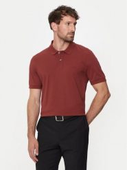 BOSS Polo Pallas 50468301 Czerwony Regular Fit. Czerwone koszulki polo Boss, m, bez wzorów, z bawełny, bez kołnierzyka, bez ramiączek. Za 279.99 zł.