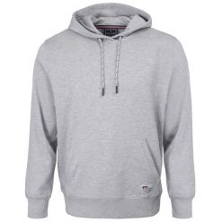 Wygodna Bluza z Kapturem (Kangurka) - Pako Jeans - Popielata. Szare bluzy Pako Jeans, l, bez wzorów, z bawełny, z kapturem. Za 219.00 zł.
