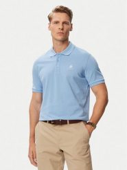 Beverly Hills Polo Club Polo P-SS26M-P450124 Niebieski jasny Regular Fit. Niebieskie koszulki polo Beverly Hills Polo Club, m, bez wzorów, z bawełny, bez kołnierzyka, bez ramiączek. Za 229.99 zł.
