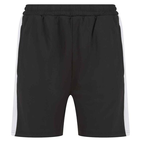 Spodenki Z Dzianiny Z Kieszenią Dla Dorosłych Unisex. Białe szorty FINDEN & HALES, xl, bez wzorów, z dzianiny, sportowe. Za 108.99 zł.