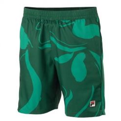 Spodnie treningowe męskie Fila TFM2425000340. Zielone spodnie materiałowe Fila, na co dzień, m, bez wzorów, z dresówki, casualowe, krótkie. Za 389.00 zł.
