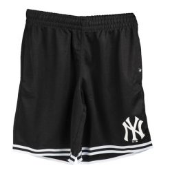 Spodenki sportowe męskie MLB New York Yankees Court Grafton Shorts. Czarne krótkie spodenki sportowe 47 Brand, m, bez wzorów, z poliesteru. Za 189.99 zł.