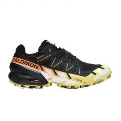 Buty do biegania męskie Salomon Speedcross 6 Gtx. Czarne buty do biegania Salomon, bez wzorów, z materiału, bez zapięcia, do biegania, salomon speedcross. Za 769.00 zł.