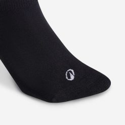 Skarpety sportowe tenis Artengo RS100 3 pary. Czarne skarpetki sportowe Decathlon, bez wzorów, z bawełny. Za 19.99 zł.
