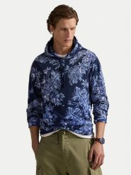 Polo Ralph Lauren Bluza 710P04765001 Niebieski Regular Fit. Niebieskie bluzy Polo Ralph Lauren, m, bez wzorów, z bawełny, bez kaptura. Za 819.99 zł.