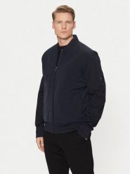 BOSS Kurtka bomber H-Skiles 59 50525007 Granatowy Regular Fit. Niebieskie kurtki Boss, m, bez wzorów, z bawełny, bez kaptura. Za 579.99 zł.