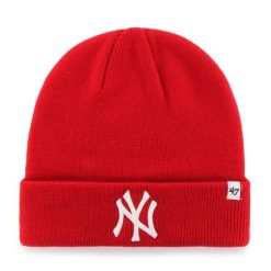 Brand `47 czapka zimowa New York Yankees B-RKN17ACE-RDA czerwony OSFM. Czerwone czapki zimowe 47 Brand, bez wzorów. Za 109.00 zł.