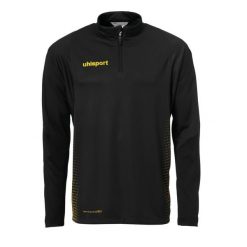 Kurtka Uhlsport Score 1/4 Zip. Czarne kurtki treningowe Uhlsport, xl, bez wzorów, bez kaptura, na fitness i siłownię. W wyprzedaży za 190.50 zł.