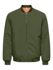 ONLY & SONS Kurtka "Josh" w kolorze khaki rozmiar: S. Brązowe kurtki Only & Sons, s, bez wzorów, bez kaptura. Za 136.13 zł.