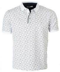 Koszulka POLO z Kołnierzykiem, Biała w Lotki, Badmington, Krótki Rękaw -PAKO JEANS. Białe bluzki z długim rękawem Pako Jeans, m, bez wzorów, z bawełny, bez kołnierzyka, bez ramiączek. Za 119.00 zł.