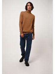 AUTHENTIC CASHMERE Kaszmirowy golf "Martin" w kolorze jasnobrązowym rozmiar: L. Brązowe golfy AUTHENTIC CASHMERE, l, bez wzorów, z kaszmiru, bez ramiączek. Za 630.99 zł.