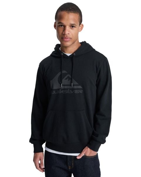 Bluza z kapturem dla Mężczyzn COMP LOGO Czarny. Czarne bluzy z kapturem Quiksilver, l, bez wzorów, z bawełny, z kapturem. Za 296.80 zł.