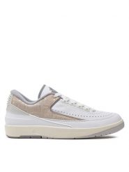 Nike Sneakersy Air Jordan 2 Retro Low DV9956 100 Biały. Białe buty sportowe casual Nike, bez wzorów, ze skóry, bez zapięcia. Za 599.99 zł.