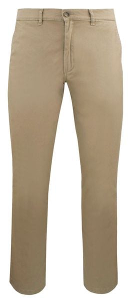 Męskie, Bawełniane Spodnie Typu Chinos - Victorio - Jasny Camel. Brązowe eleganckie spodnie Victorio, na co dzień, m, z bawełny. Za 279.00 zł.