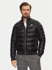 KARL LAGERFELD Kurtka zimowa 505090 551590 Czarny Regular Fit. Czarne kurtki KARL LAGERFELD, na zimę, m, bez wzorów, z syntetyku, bez kaptura. Za 819.99 zł.