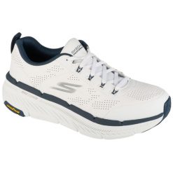 Buty do biegania męskie, Max Cushioning Premier 2.0 - Lucid 2. Białe buty do biegania Skechers, bez wzorów, bez zapięcia, do biegania. Za 449.99 zł.