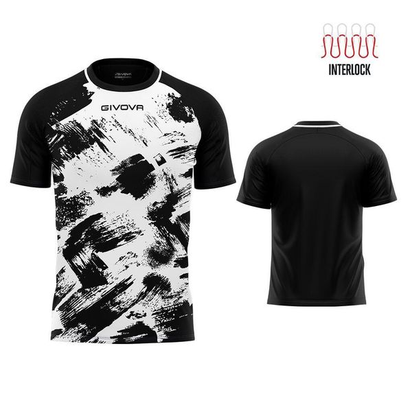 Givova Shirt Art Interlock M/C — krótki rękaw, rozmiar 4XS. Białe bluzki z długim rękawem Givova, m, bez wzorów, bez kołnierzyka, bez ramiączek. Za 174.99 zł.