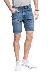 WRANGLER TEXAS SHORT MĘSKIE SZORTY KRÓTKIE SPODENKI THE ACE W11CU542Q 112126020. Szorty Wrangler, m, bez wzorów. Za 169.99 zł.