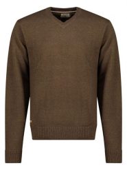 Geographical Norway Sweter "Froste" w kolorze brązowym rozmiar: XXL. Brązowe swetry nierozpinane Geographical Norway, xxl, bez wzorów, bez kołnierzyka, bez ramiączek. Za 104.39 zł.