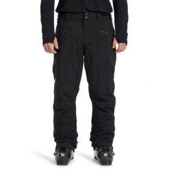 Spodnie do sportów zimowych techniczne dla Mężczyzn BOUNDRY. Czarne spodnie narciarskie i snowboardowe Quiksilver, m, bez wzorów, z materiału, narciarskie. Za 829.99 zł.