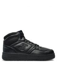 Joma Sneakersy C.Platea Mid CPLAMW2401 Czarny. Czarne buty sportowe casual Joma, bez wzorów, ze skóry, bez zapięcia. Za 199.99 zł.