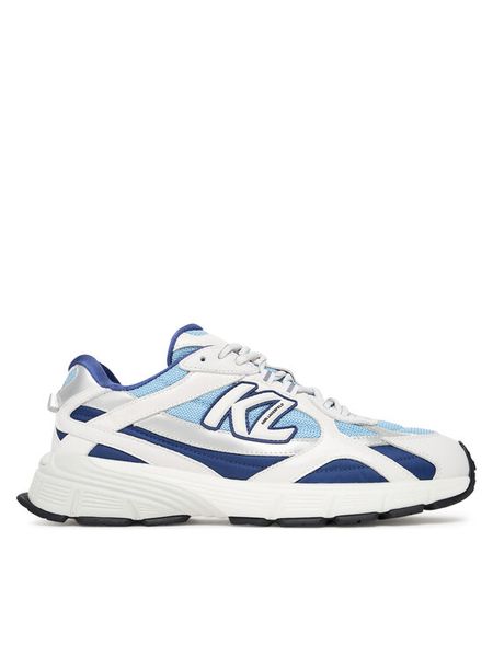 KARL LAGERFELD Sneakersy Orion KL55521A Biały. Białe buty sportowe casual KARL LAGERFELD, bez wzorów, ze skóry, bez zapięcia. Za 527.99 zł.