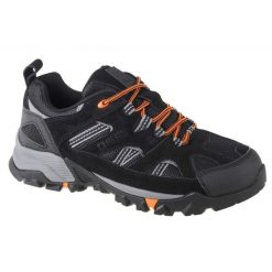 Buty Big Star Trekking Shoes KK174062 czarne. Czarne trekkingi bez wzorów, z gumy, bez zapięcia. Za 345.43 zł.