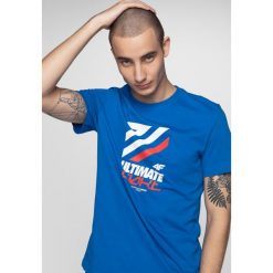 T-shirt męski TSM226 - kobalt. T-shirty marki 4F. Za 59.99 zł.