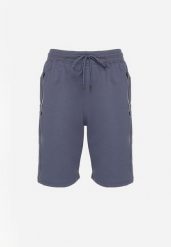 Niebieskie Klasyczne Dresowe Szorty z Bawełną Liraneve. Niebieskie krótkie spodenki sportowe Born2be, m, bez wzorów, z bawełny. W wyprzedaży za 46.74 zł.