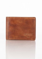 MUSTANG Denimo High Wallet Side Opening With Button MĘSKI SKÓRZANY PORTFEL POJEMNY NA KARTY PREMIUM. Portfele Mustang, bez wzorów. Za 129.99 zł.