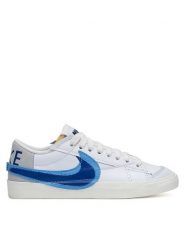 Nike Sneakersy FN3413-100-M Biały. Białe buty sportowe casual Nike, bez wzorów, ze skóry, bez zapięcia. Za 479.99 zł.