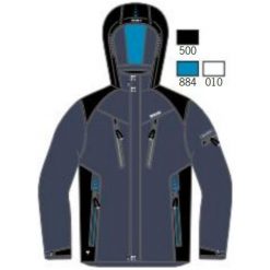 Brugi Kurtka narciarska męska 4ANM-RKA Grig Nero Turchese r. XXL. Kurtki narciarskie i snowboardowe marki Brugi. Za 258.48 zł.
