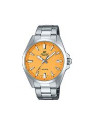 Casio Zegarek Edifice EFV-100D-2BVUEF Srebrny. Szare, analogowe zegarki Casio, srebrne. Za 449.99 zł.