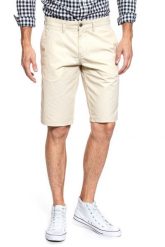 SPODENKI MUSTANG Classic Chino Short 1009613 4014. Brązowe szorty Mustang, m, bez wzorów, z materiału. W wyprzedaży za 79.99 zł.
