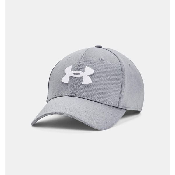 Czapka z daszkiem męska Under Armour Blitzing. Szare czapki z daszkiem Under Armour, bez wzorów. Za 59.99 zł.