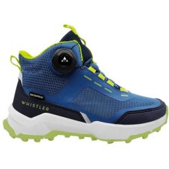 Buty trekkingowe Whistler Gango Q-lock WP. Niebieskie buty trekkingowe WHISTLER, bez wzorów, bez zapięcia. Za 315.50 zł.