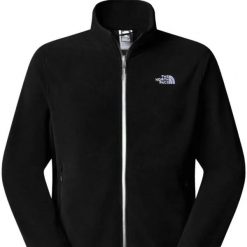 Kurtka THE NORTH FACE M GLACIER FLC JKT Czarny. Czarne kurtki The North Face, m, bez wzorów, z materiału, bez kaptura. Za 295.99 zł.