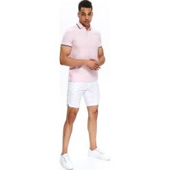 T-SHIRT POLO Z FAKTURĄ. Bluzki z długim rękawem marki TOP SECRET. Za 69.99 zł.