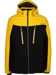 Peak Mountain Softshellowa kurtka narciarska "Ceflight" w kolorze czarno-żółtym rozmiar: XL. Czarne kurtki narciarskie i snowboardowe Peak Mountain, xl, bez wzorów, narciarskie. Za 299.37 zł.